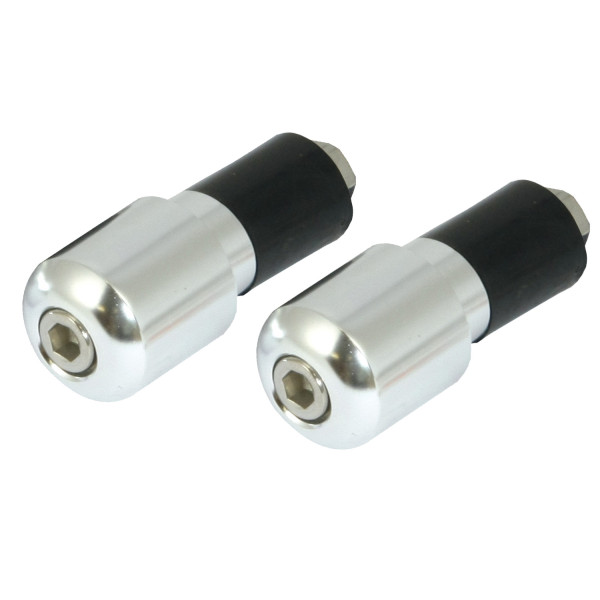 bike it Bike it chrome 13mm slim bar end weights